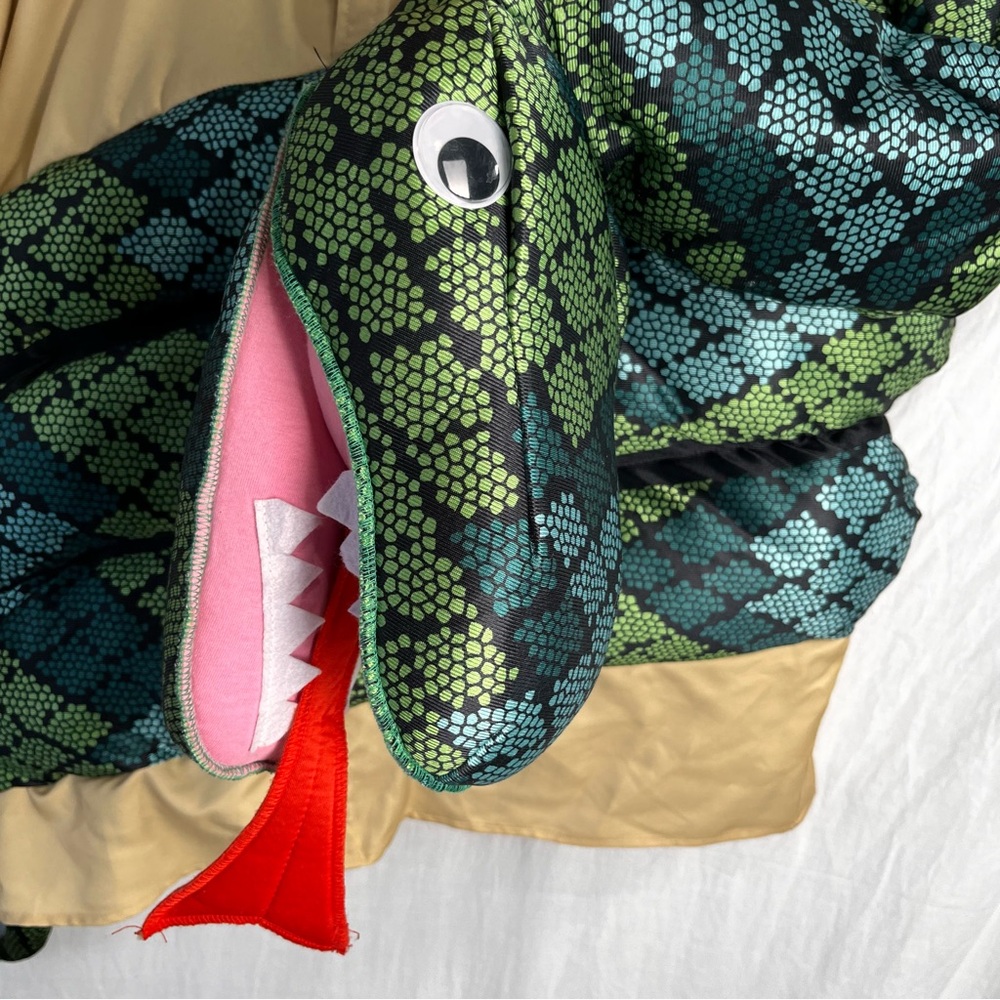 Tipsy Elves Funny Zoo Keeper Boa Constrictor Costume With Snake Arm Puppet XL - Picture 7 of 16